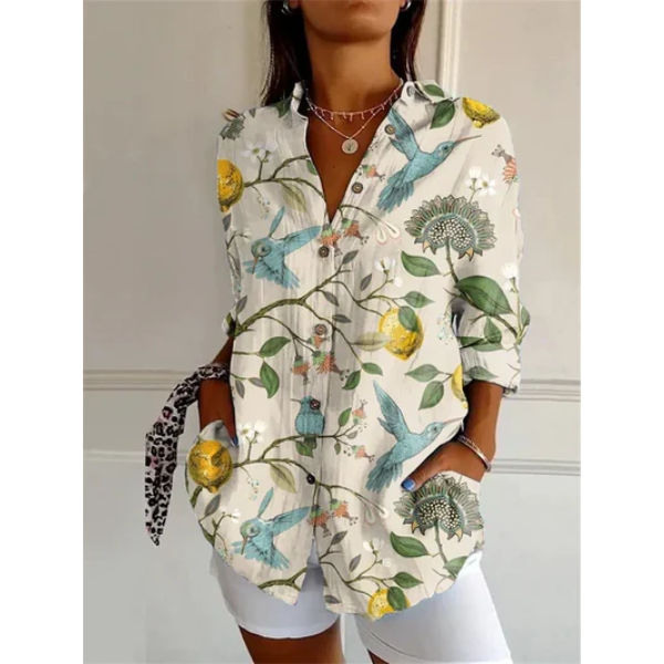 Floor | Blouse met Bloemenprint