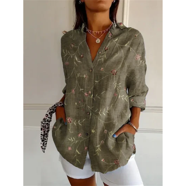 Floor | Blouse met Bloemenprint