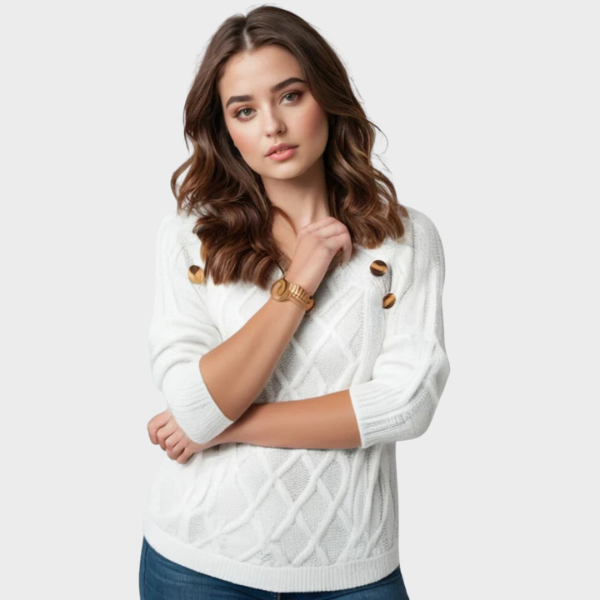 Maudie | Cable Sweater
