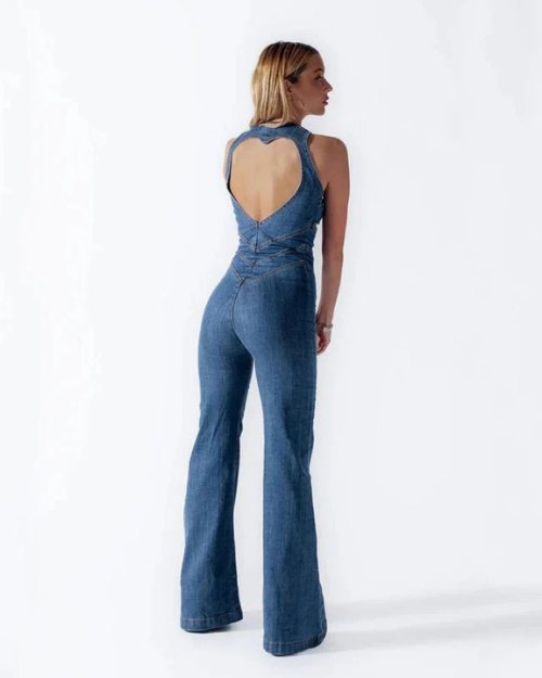 Roxanne | Denim Jumpsuit
