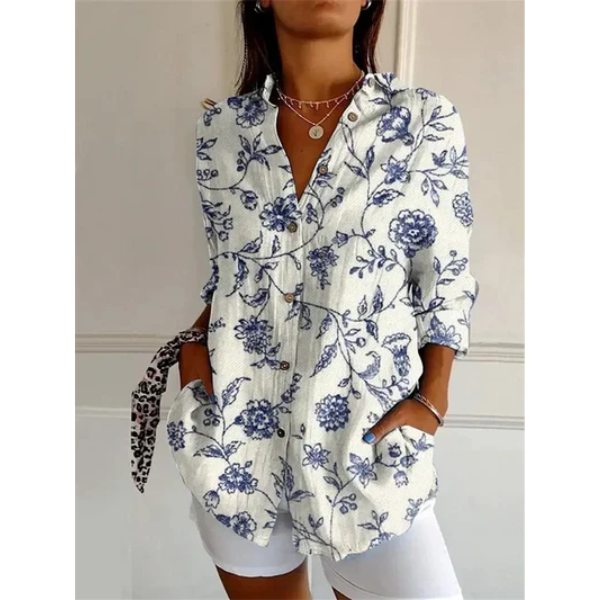 Floor | Blouse met Bloemenprint
