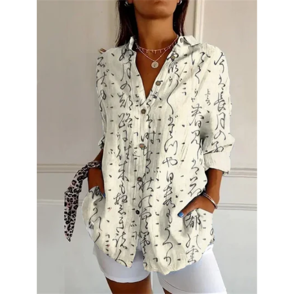 Floor | Blouse met Bloemenprint