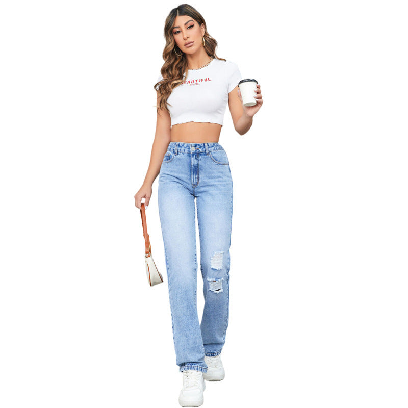 Bleu Allure | High Waist Jeans