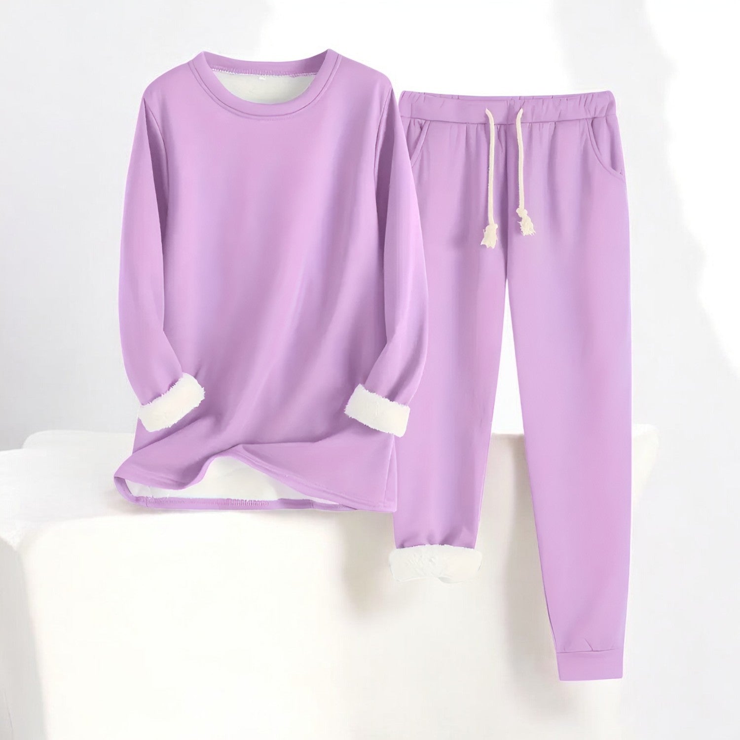 Mia | Tweedelig Thermal Fleece Set