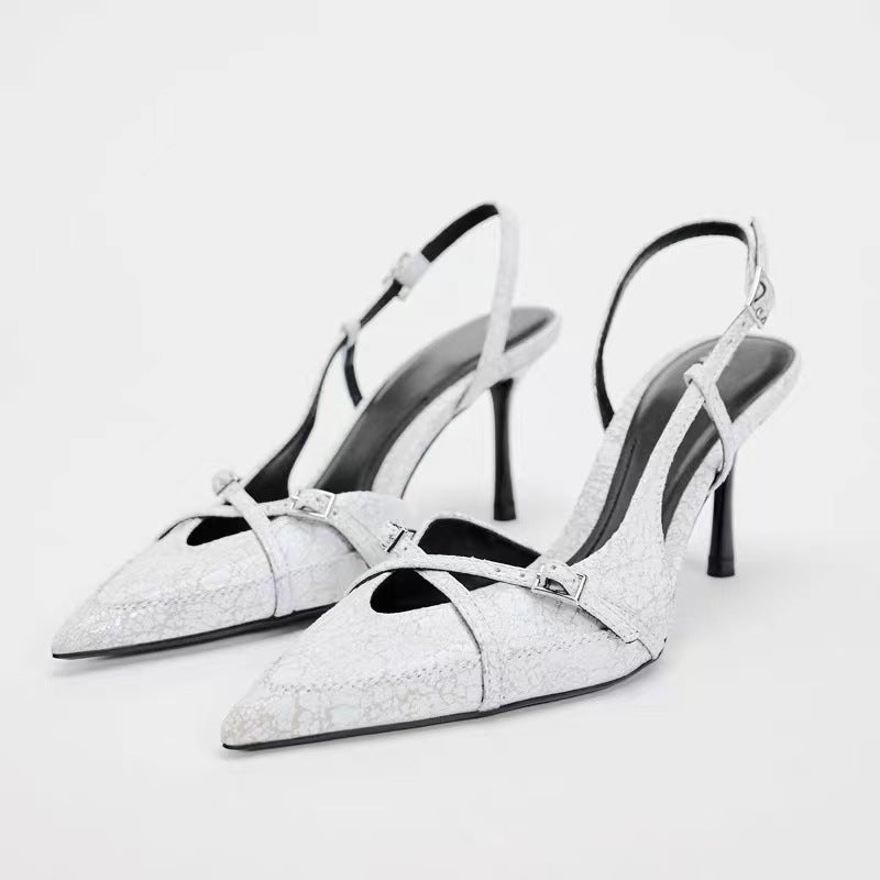 Élégance Pieds | Hakken met Gekruisde Gesp
