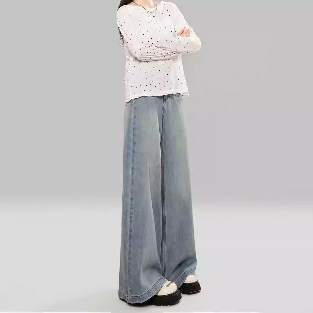 Élégance Décontractée | Wide Leg Jeans