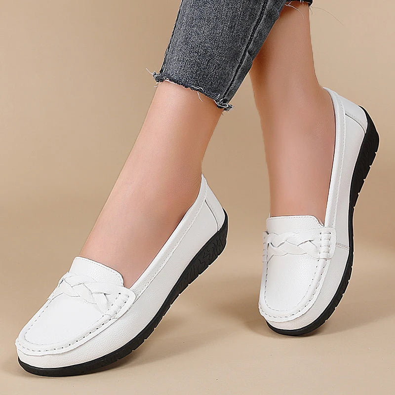 Lydia | Leren Orthopedische Mocassins