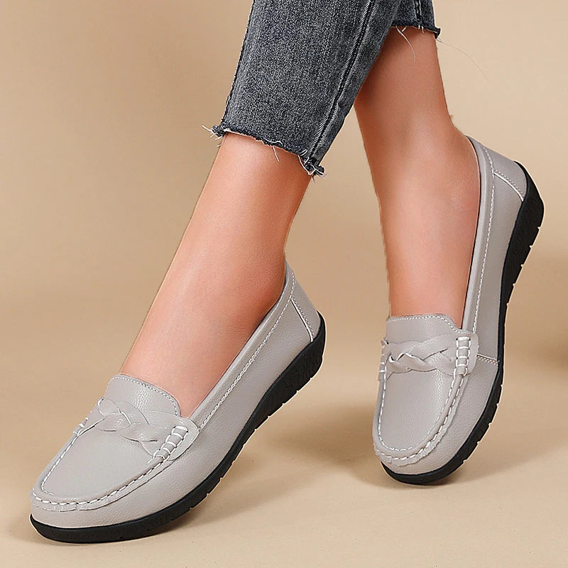 Lydia | Leren Orthopedische Mocassins
