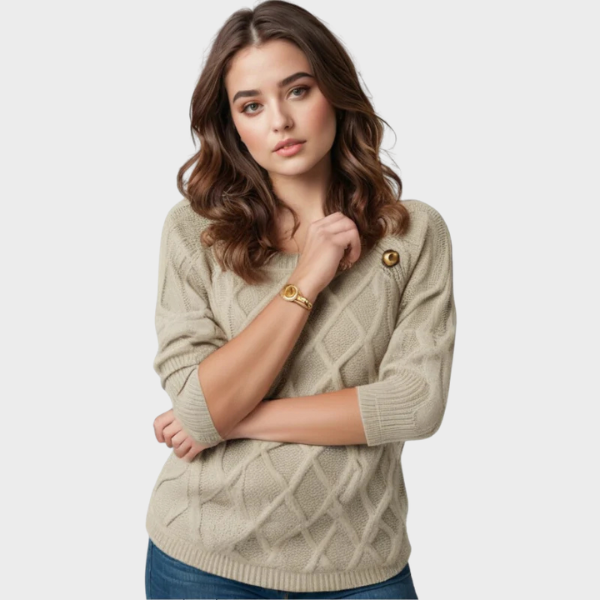 Maudie | Cable Sweater