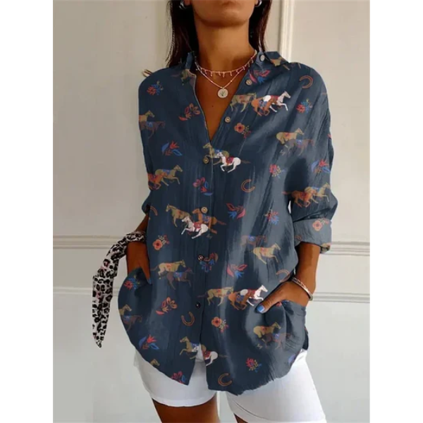 Floor | Blouse met Bloemenprint