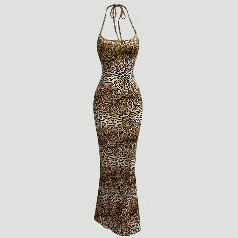 Jardin Secret | Jurk met Luipaardprint