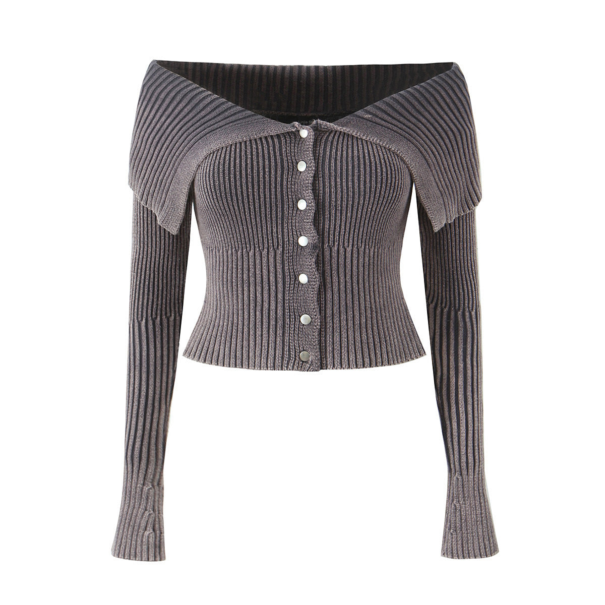 Charme Décontracté | 'Off-Shoulder' Sweater