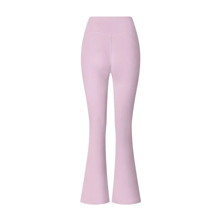 Dames Hoge Taille Uitlopende Leggings Gym Fitness Yoga Broek Workout Runing Sport Leggings Vrouwen Controle Buik Yoga Wijde Pijpen Broek