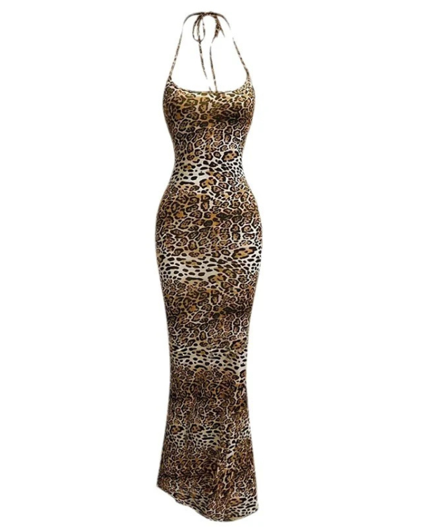 Jardin Secret | Jurk met Luipaardprint