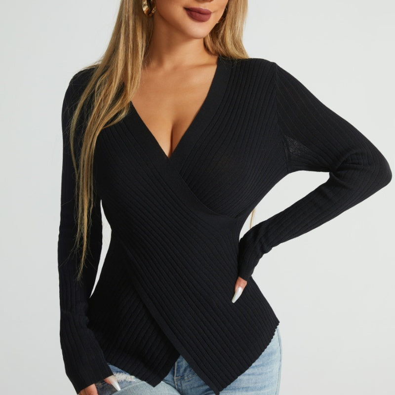 Velours Urbain | Luxe Cross Sweater